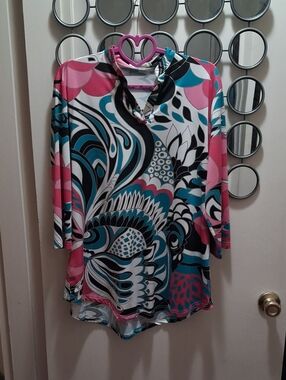 MULTICOLORED TUNIC Top